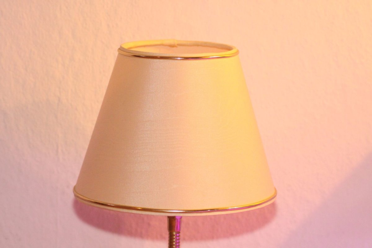 Trumpet lamp pocket gold table lamp handmade off #29