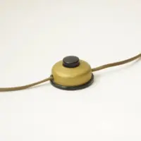 Stehlampe Messing Gold Beige 138cm 80er J Vintage