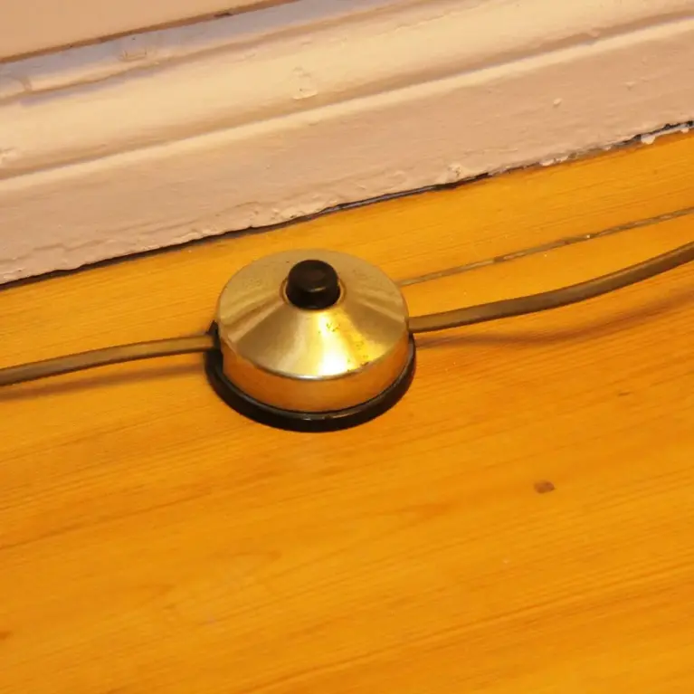 Stehlampe Messing Gold Beige 136cm 80er J Vintage