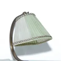 Schreibtischlampe Nachttischlampe 1960 Jahre Messing Antik