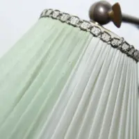 Schreibtischlampe Nachttischlampe 1960 Jahre Messing Antik