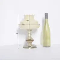 Lampe Messing Keramik Glasschirm Creme Gold 1970er J Vintage