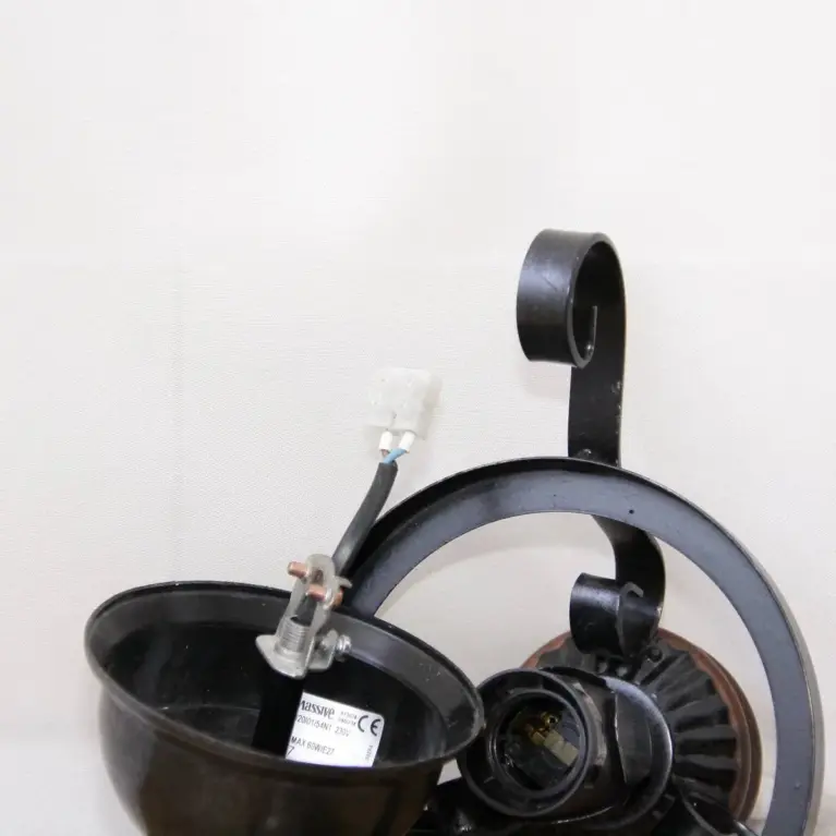 Deckenlampe Hängelampe Petroleum Glasschirm 54-64cm Vintage