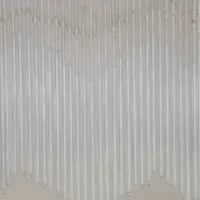 Deckenlampe Hängelampe Glasschirm Glasperlen 76cm Vintage