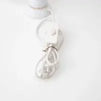 Tischlampe Porzellan Handbemalt 1980er Jahre Vintage