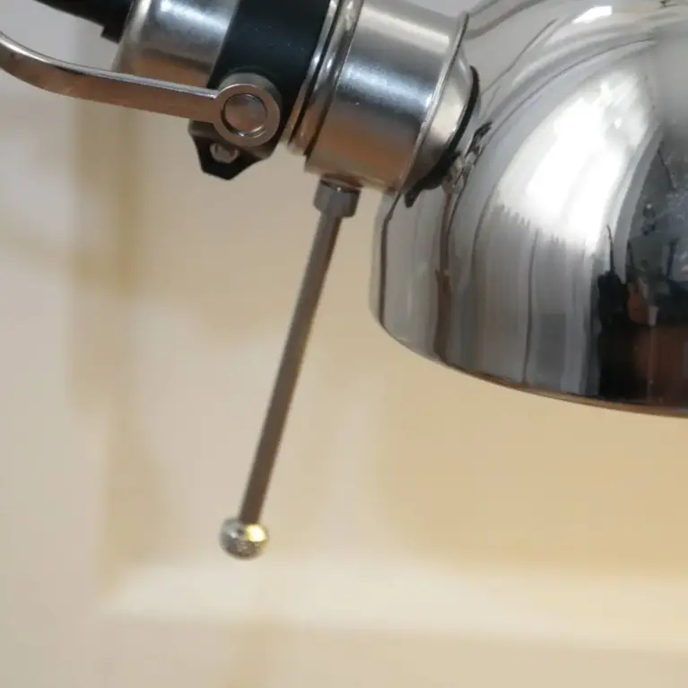 Schreibtischlampe Tischleuchte „IKEA – FORSA“ vernickelt