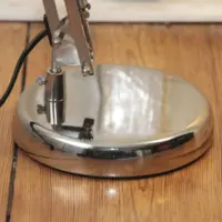 Schreibtischlampe Tischleuchte „IKEA – FORSA“ vernickelt