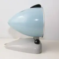 Quarzlampe Türkis-Grau 60er–70er Jahren Vintage Designklassiker