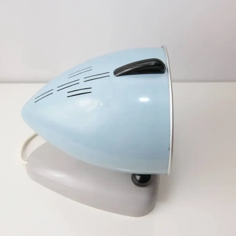 Quarzlampe Türkis-Grau 60er–70er Jahren Vintage Designklassiker