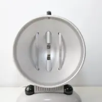 Quarzlampe Türkis-Grau 60er–70er Jahren Vintage Designklassiker