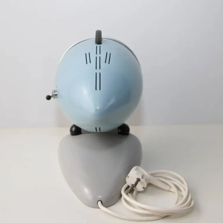 Quarzlampe Türkis-Grau 60er–70er Jahren Vintage Designklassiker