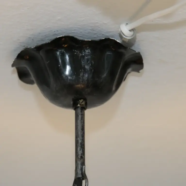 Deckenlampe Hängelampe Petroleum Glasschirm 75-150cm Vintage