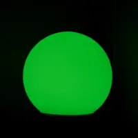 Stehlampe mit Glaskugel LED und RGB-Fernbedienung Weiß 141cm