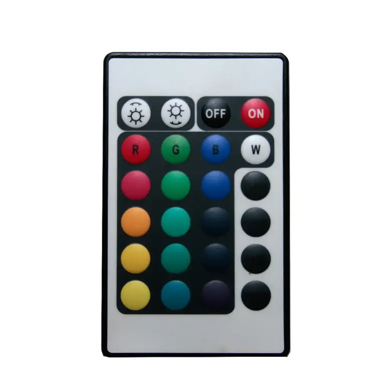 Stehlampe mit Glaskugel LED und RGB-Fernbedienung Weiß 141cm